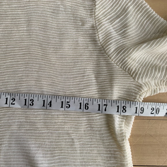 CLUB MONACO - Semi-sheer long-sleeve wool-blend top - Picture 6 of 9